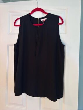 English Laundry Black Sleeveless Top XL NWT